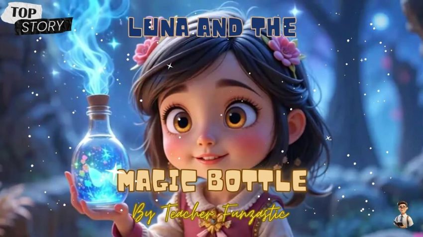Luna and the Magic Bottle Story