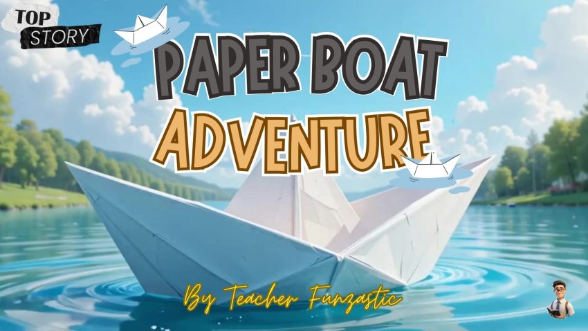 Paper Boat Adventure Story