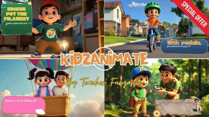 KidzAnimate 3D Animated Stories