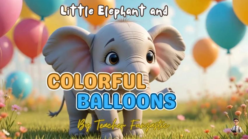 Little Elephant and Colorful Balloons