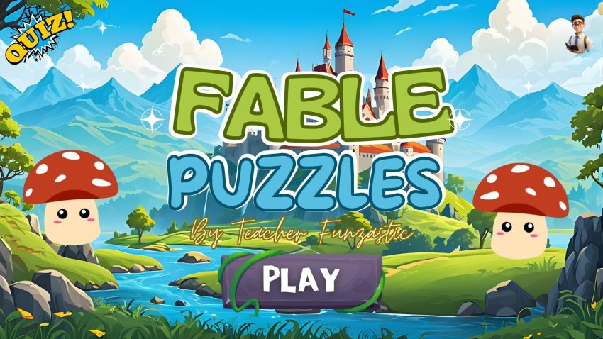 Quiz Game Fable Puzzles