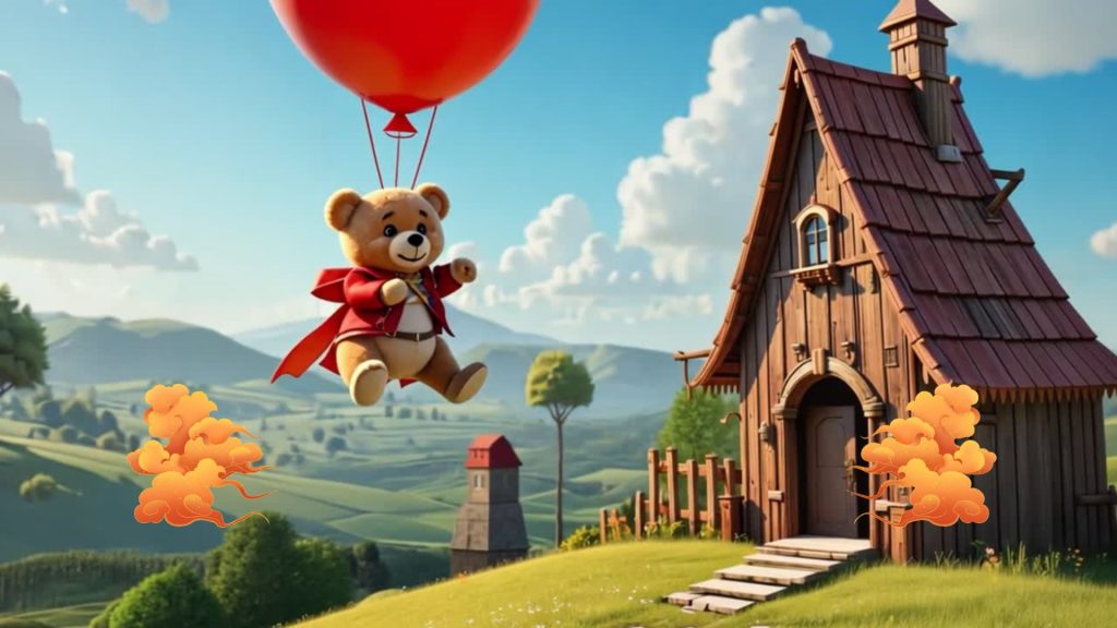 Teddy and the Magic Balloon Story